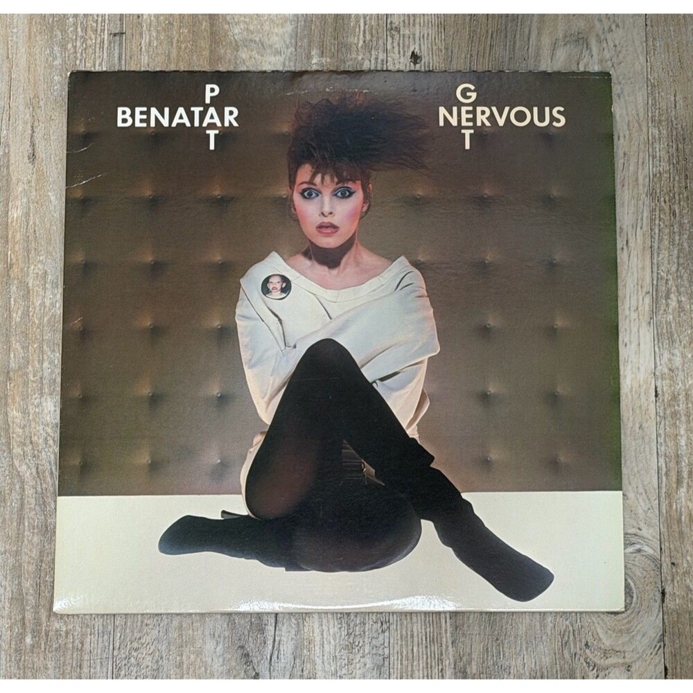 Pat Benatar. Get Nervous. VG Vinyl LP. 1982 Original. Club Edition. VG+ Cover